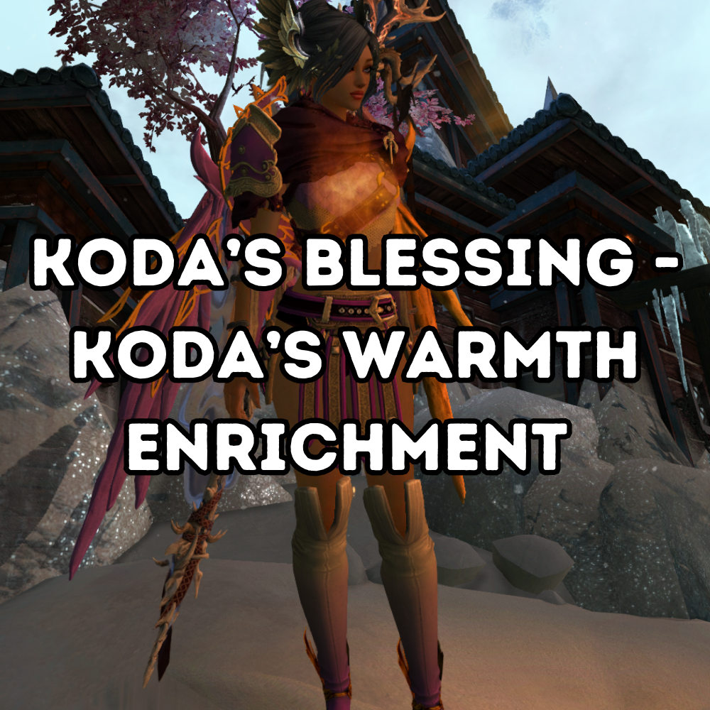 Koda’s Blessing - Koda’s Warmth Enrichment Guide