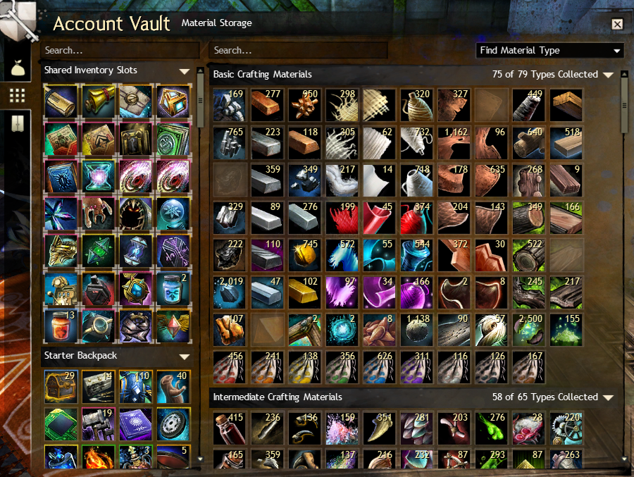 Guild Wars 2 Inventory Guide — ProjektDyad