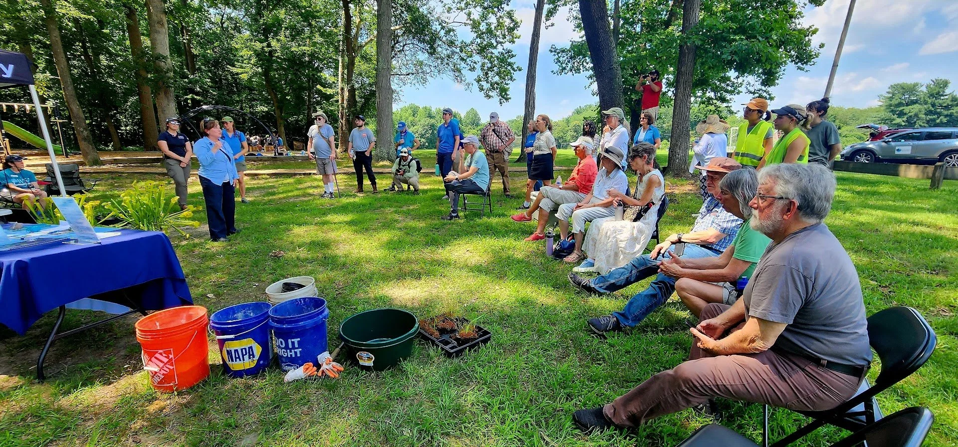 County Councilwoman Allison Pickard spoke about the importance of protecting the county's bog habitats.