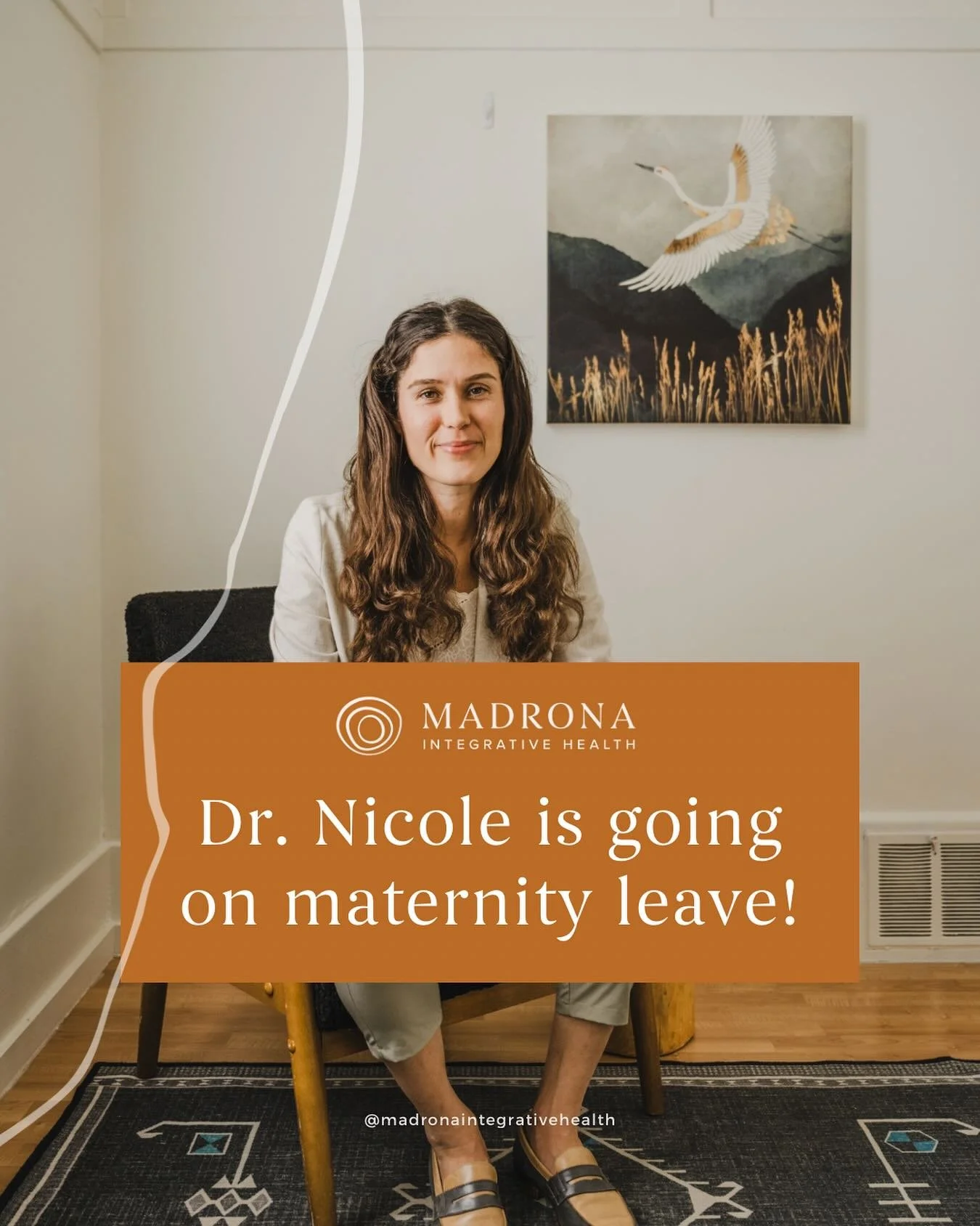 In case you didn&rsquo;t see our email notice, Dr. Nicole is going on Maternity leave! She and her family are welcoming their second child. 

Dr. Nicole&rsquo;s last day in practice is July 24th so if you are hoping to get an appointment with her bef
