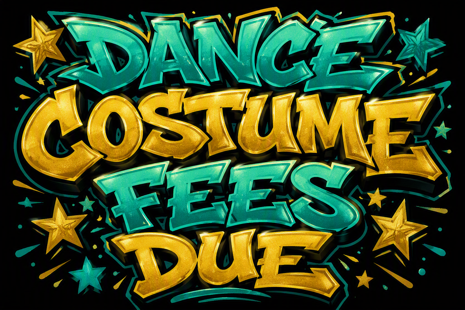 Costume Fees Due!