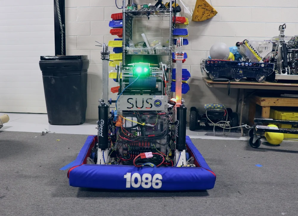 Robot History — FIRST® Team 1086 Blue Cheese Robotics