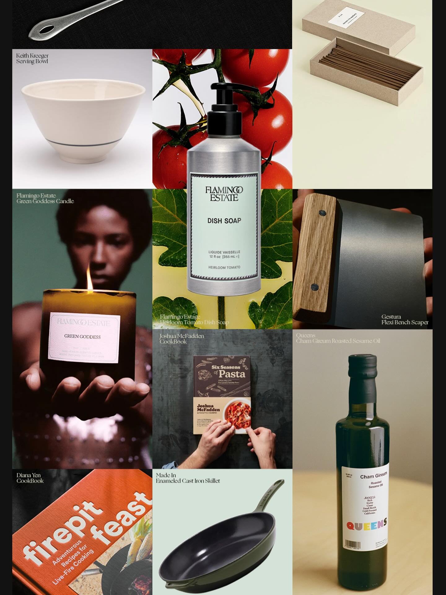 Shop our favorites at Bodega this holiday season. The shop is stocked with pieces we use and love ourselves: the olive oil @daisynanryan uses at @bellslosalamos, kitchen utensils and cookware, our @flamingo_estate collab candle, cookbooks by friends,