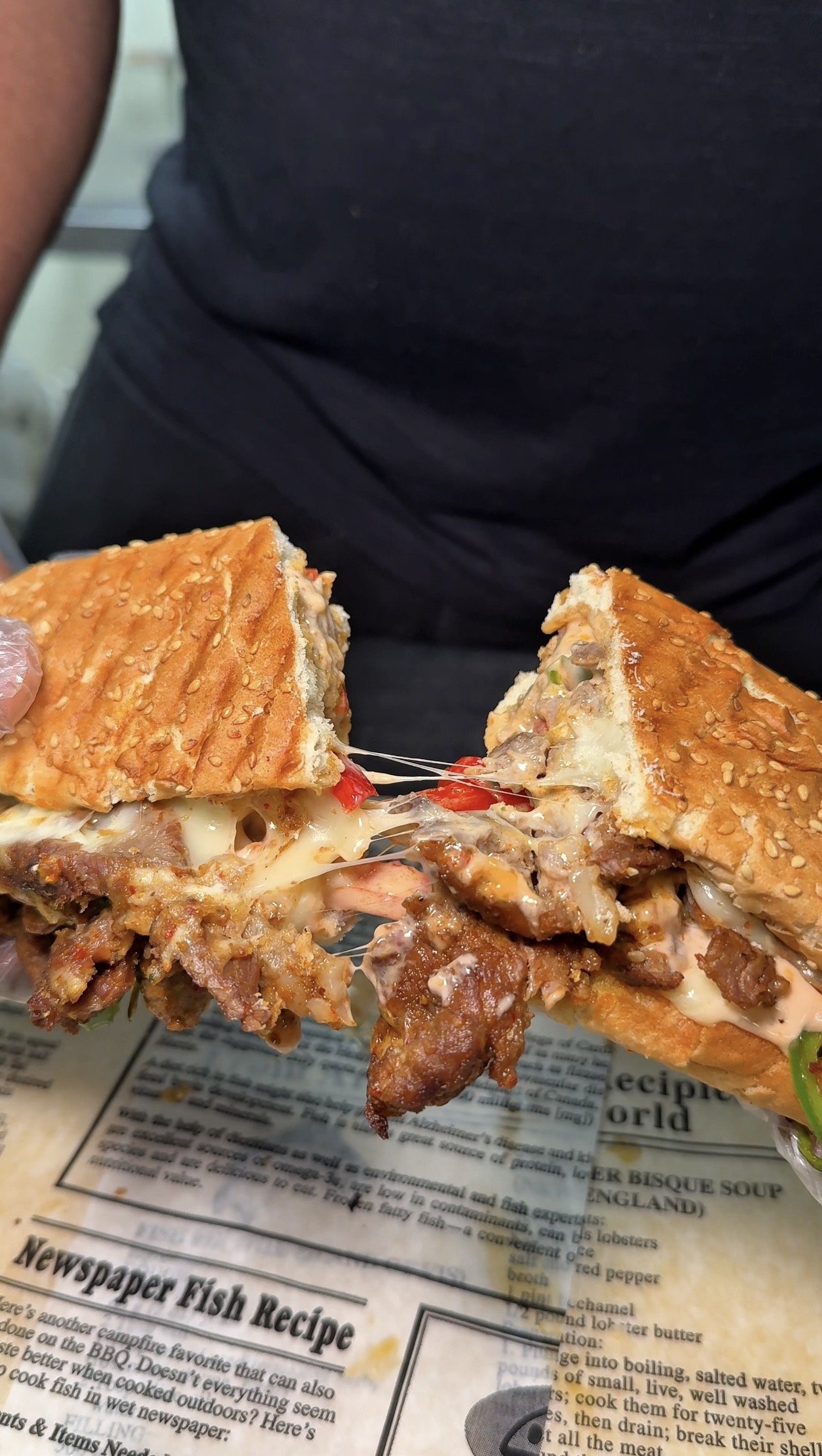 Suya Cheesesteak Sub