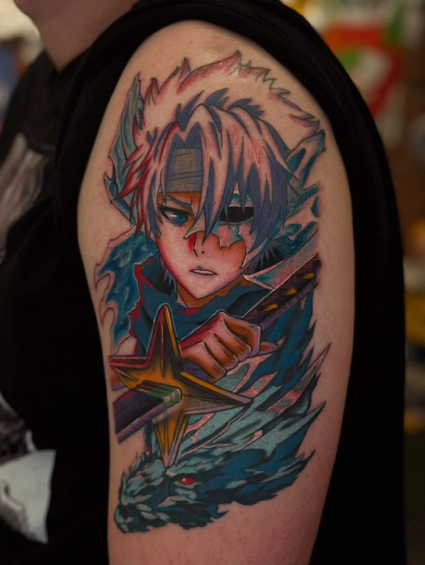 Tōshirō Hitsugaya from Bleach 🥶🧊I still have time to tattoo you this month👀link in bio to book in 🫶
.
.
.
.
.
.
.
.
#pnwtattoo #eugenetattooartist #bleachtattoo #bleach #bleachmanga #bleachanime #animetattoos #mangatattoos