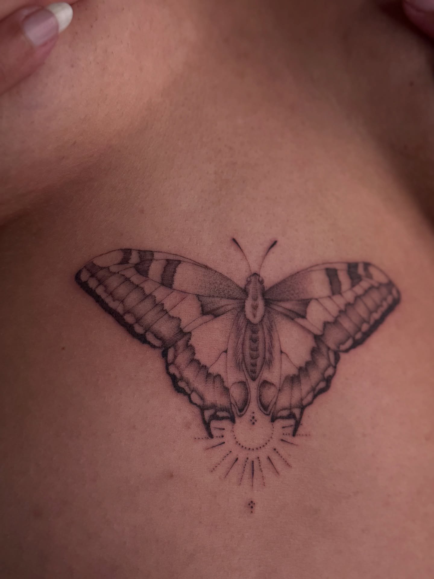 Butterfly! Sorry I’ve been so bad at posting hehe!
Made at @superelectrictattoo 
#tattoo #superelectrictattoo #finelinetattoo #butterflytattoo #blacktattoo #blacktattooartist #femaletattooartist #butterfly #oregontattoo #pdxtattoo #portlandore