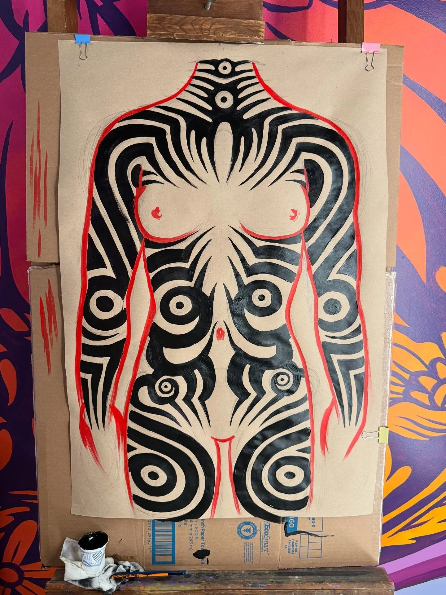 Painted something a little different.
@superelectrictattoo