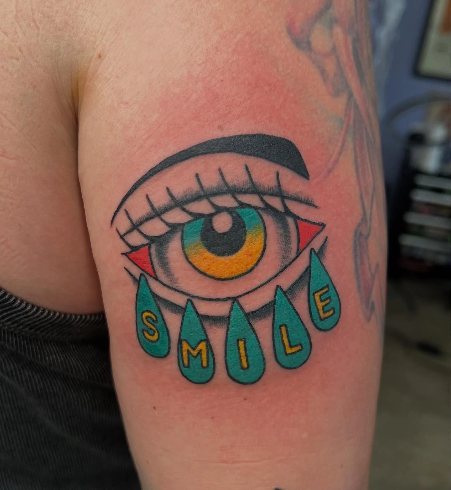 Fun walk in off the mrflashmachine set 
Made at @superelectrictattoo