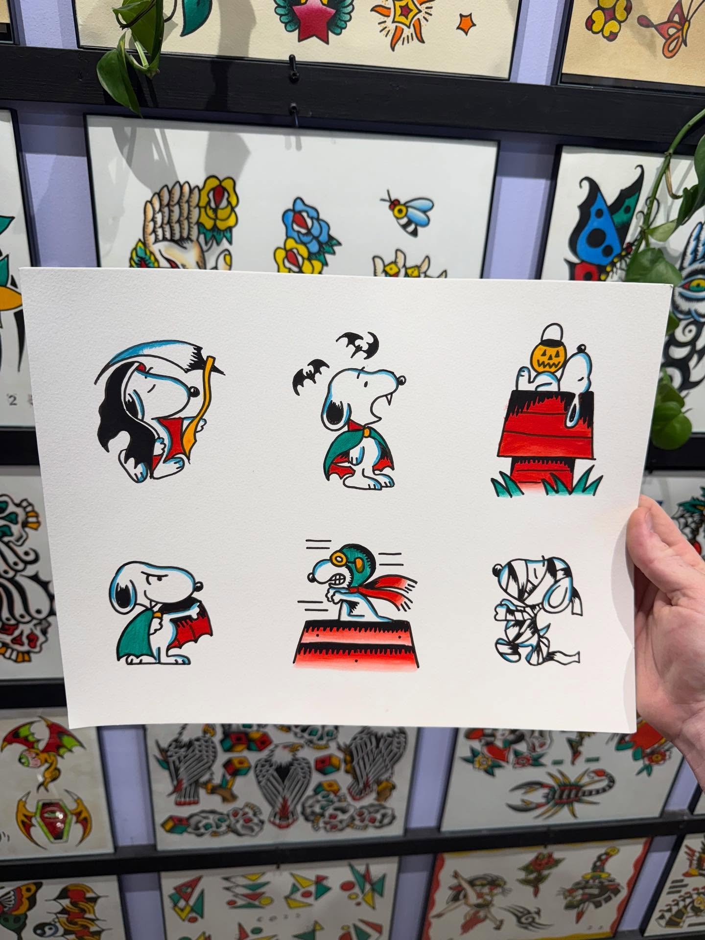 Snoopy heaters for pumpkin day 🎃 🔥 
Flash days for October @highendtattoo 10/13
@superelectrictattoo  10/26