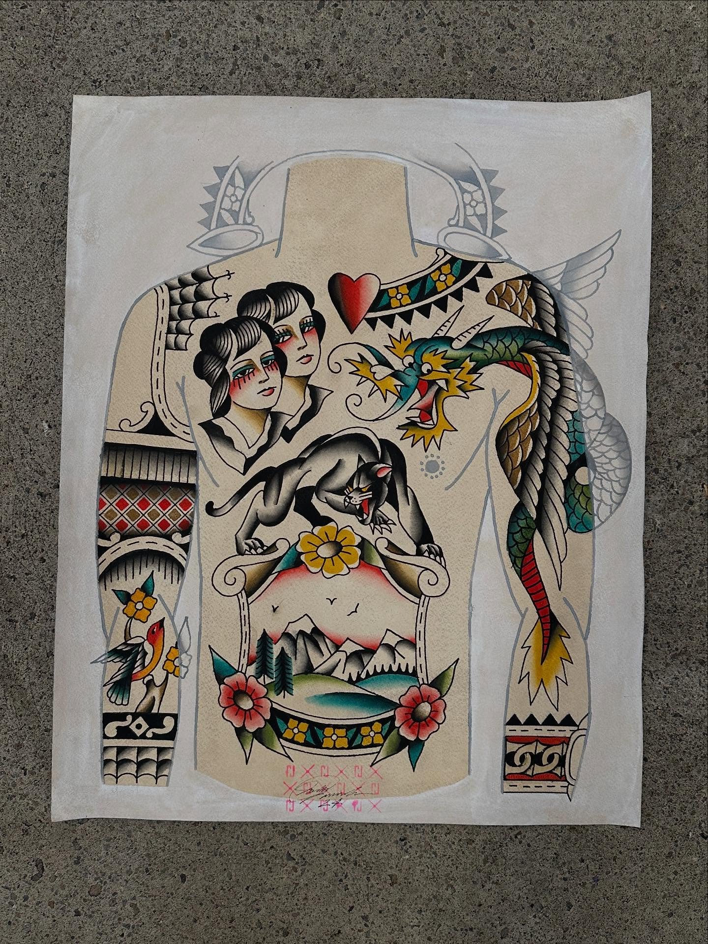 Check out this awesome work by @joshjacksontatu 💗🫶👀 we love ! 
.
.
.
.
.
#eugenetattoo #eugeneoregontattooartist #tattoopnw #pacificwonderland