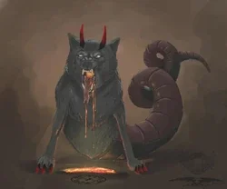 Amon Aamon Grand Marquis of Hell Fallen Angel of The Red Sea