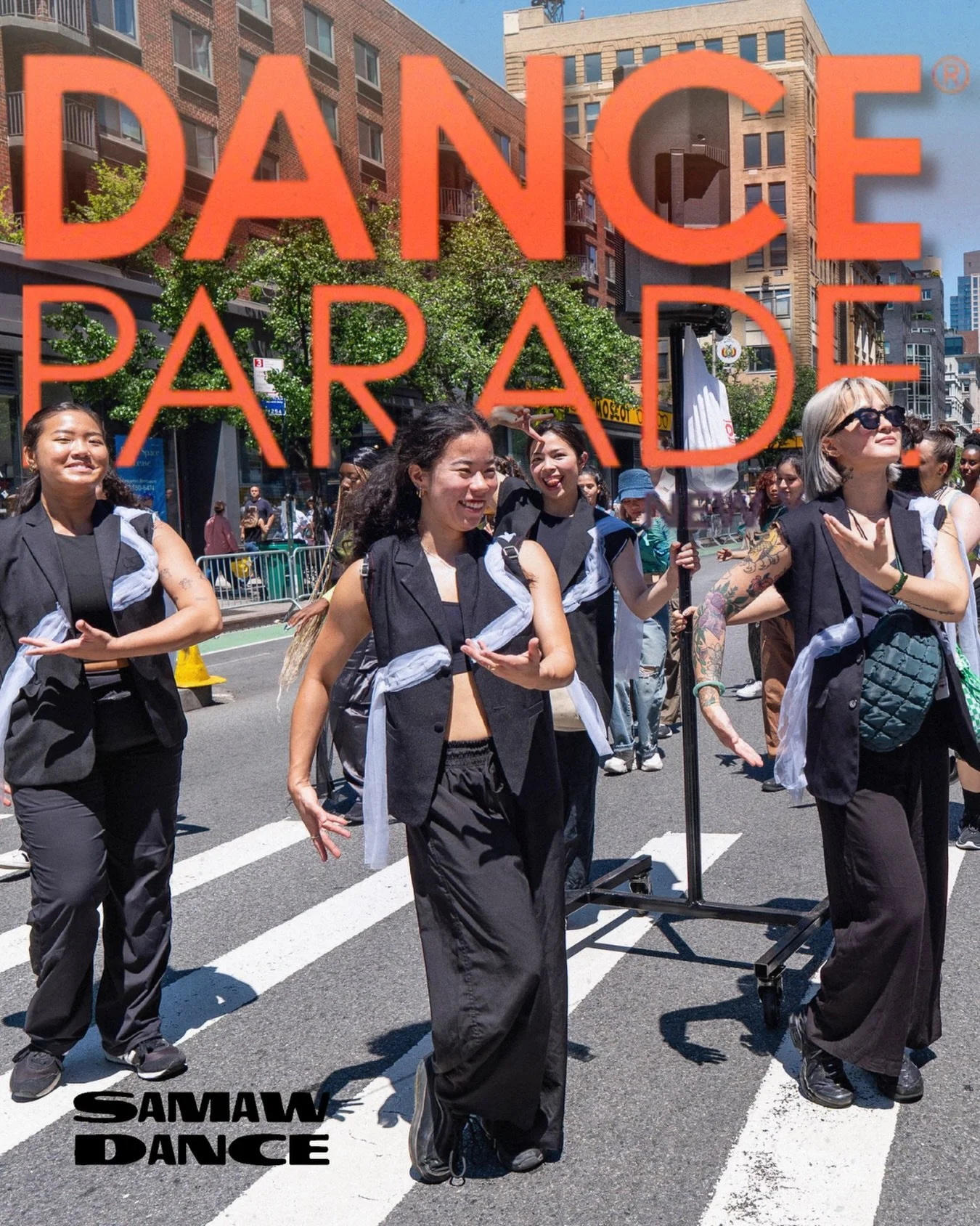 Happy AAPI+ month! Come celebrate with us as we dance down the parade route on May 16th for @danceparadenyc and we will be performing on the main stage at DanceFest at Tompkins Square Park where we will be performing Code Switching! And of course cat