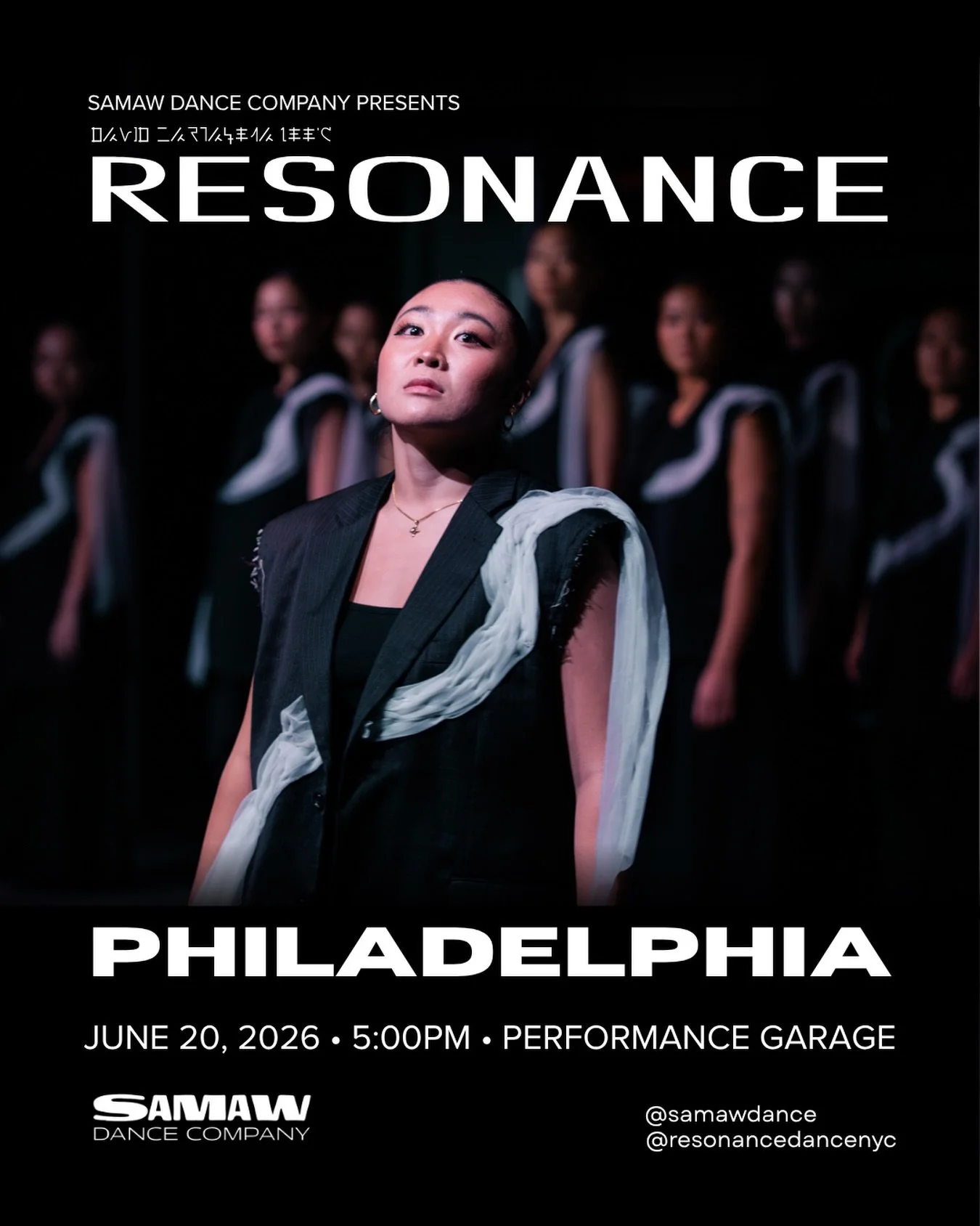 The queer AAPI experience embodied 

Samaw Dance Company is coming to Philly on June 20, 2026 at @performance_garage 

Come join us for an evening of dance performance, connect with local organizations, and celebrate community. Our program explores i