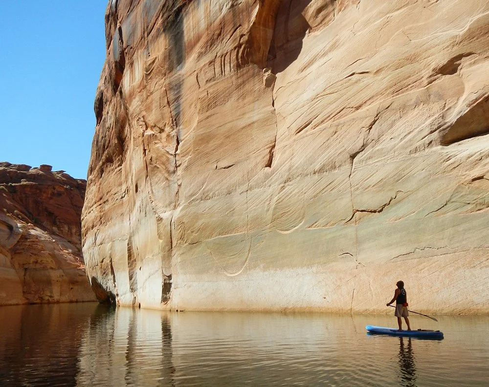Paddle Boarding Lake Powell