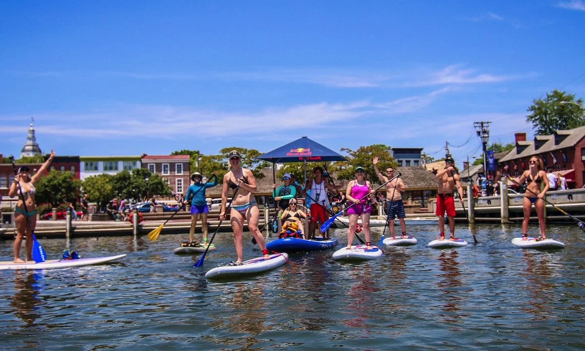 Paddle Boarding Annapolis, Maryland
