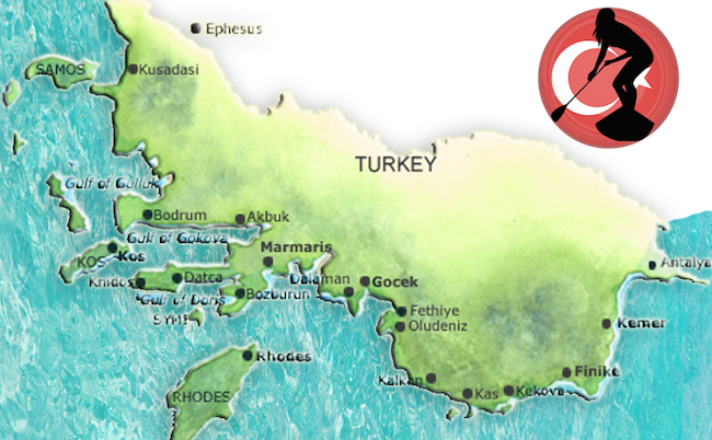 Paddle Boarding Turkey