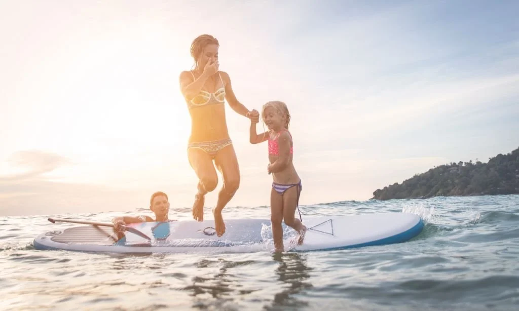 Before You Can Paddle Board, Learning To Swim Is A Must