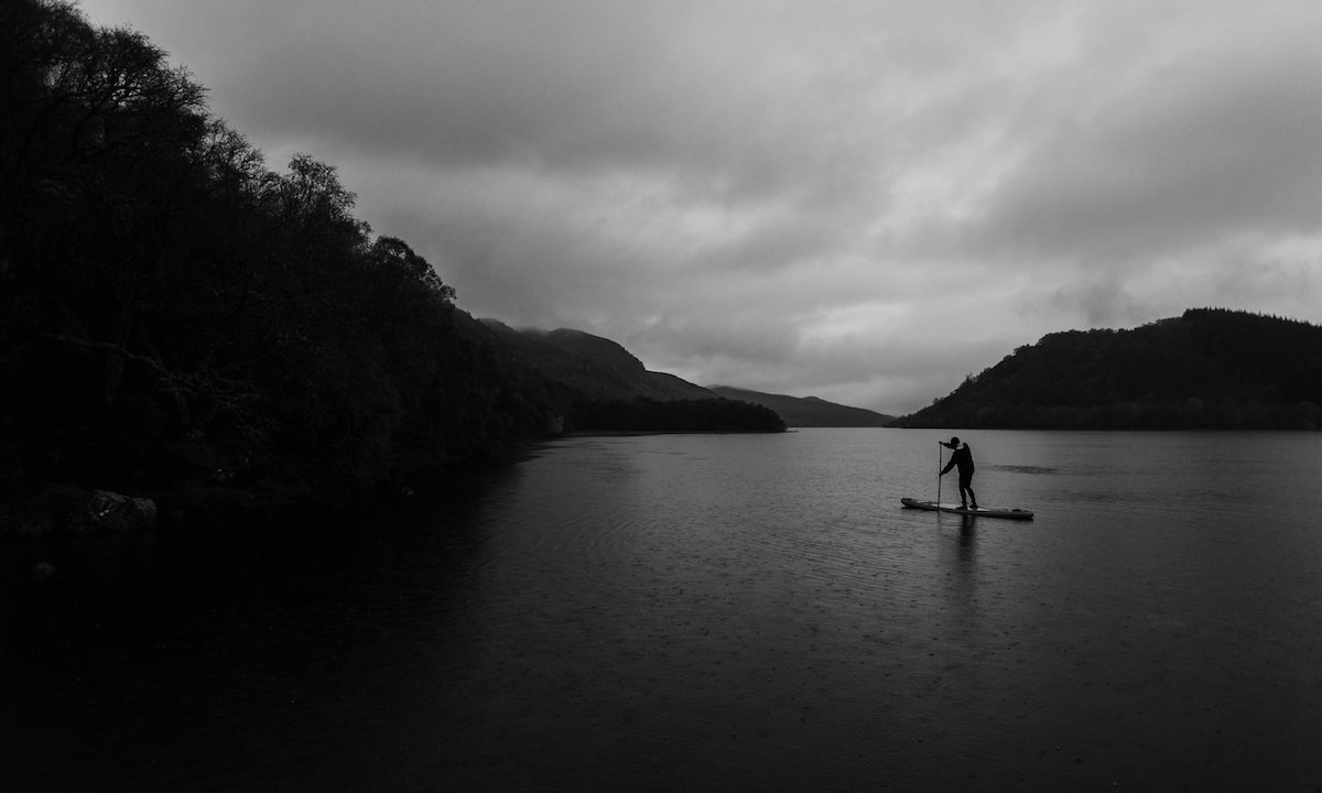 A dreich paddle on Loch Ruthven, Scotland. | Photo: Johny Cook