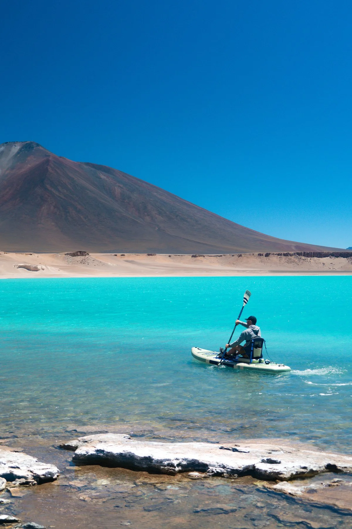 SUP/Kayaking at 19,000 ft. | Photos courtesy: Andrew Hughes