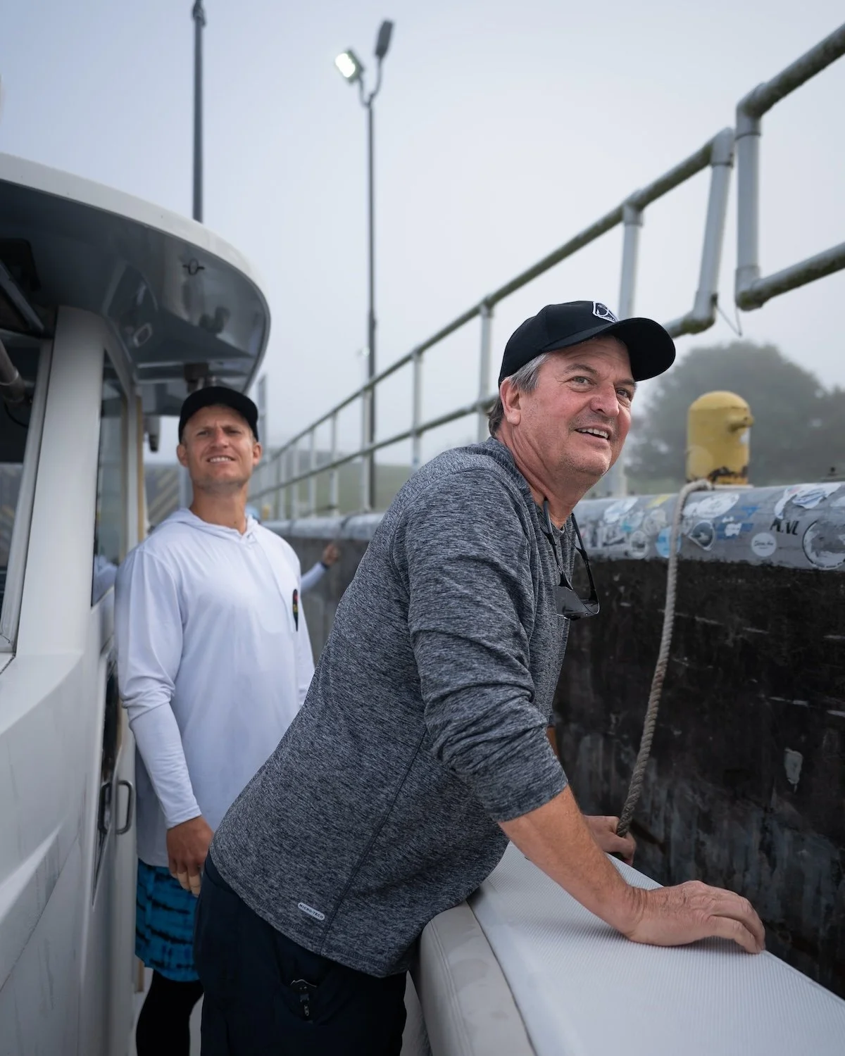 Robert & Blake hold boat in locks.jpg