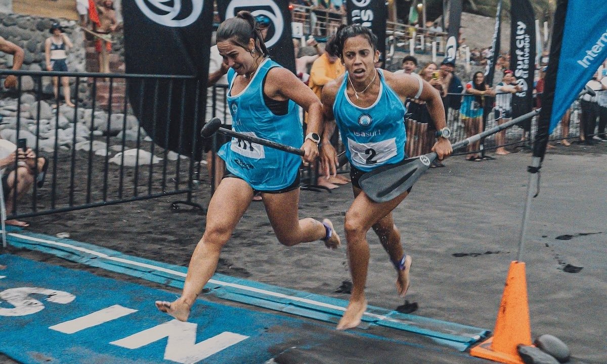 Juliette Duhaime (ARG) and Mariecarmen Rivera (PUR). | Photo: ISA / Pablo Franco