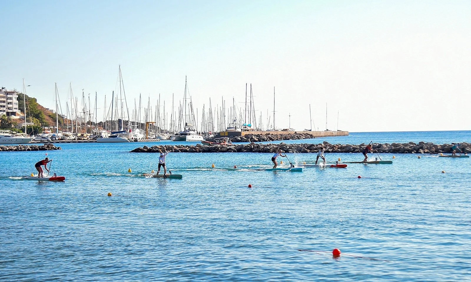 SUP World Cup Wraps Up in Crete with Sprint and Technical Racing