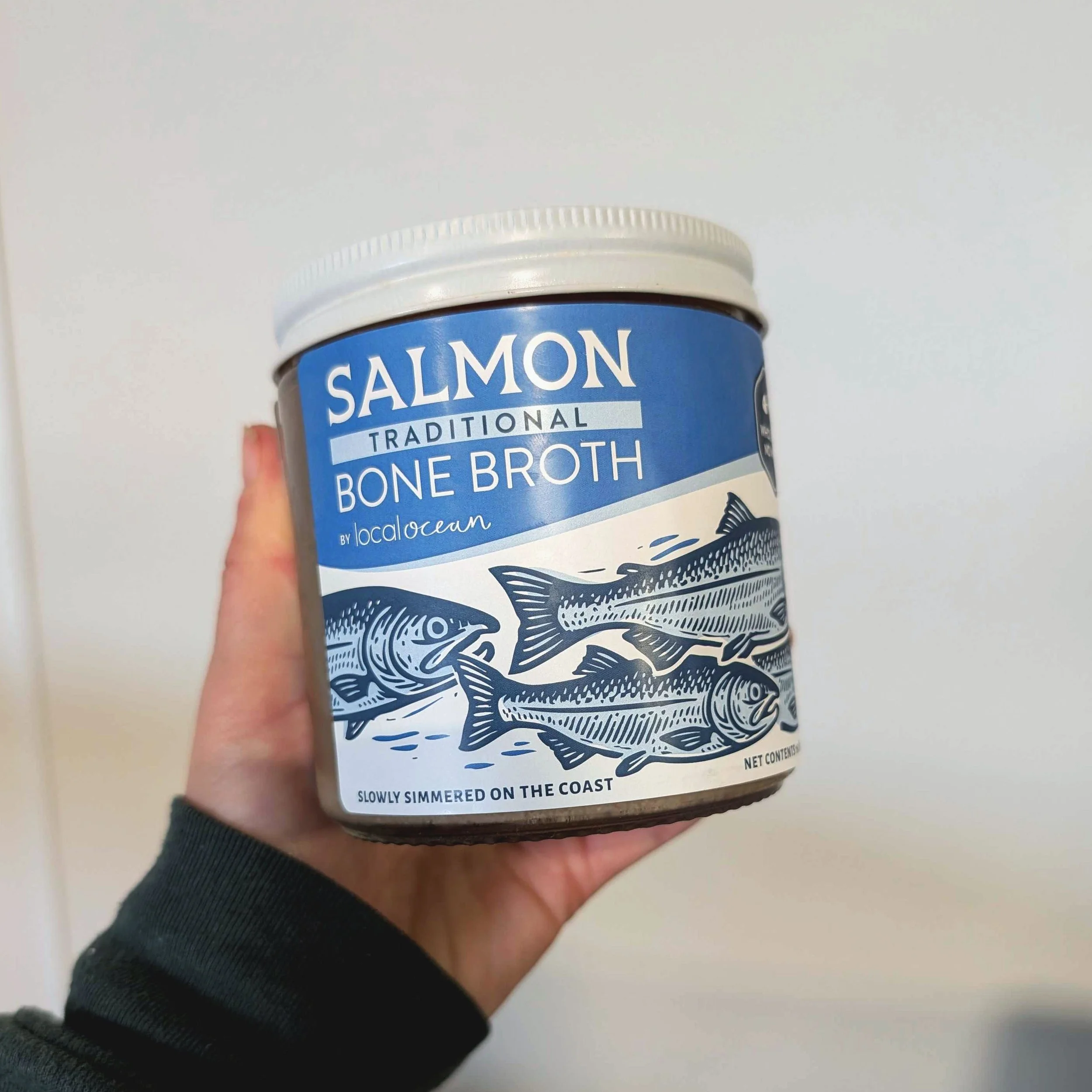 Savory Salmon Bone Broth