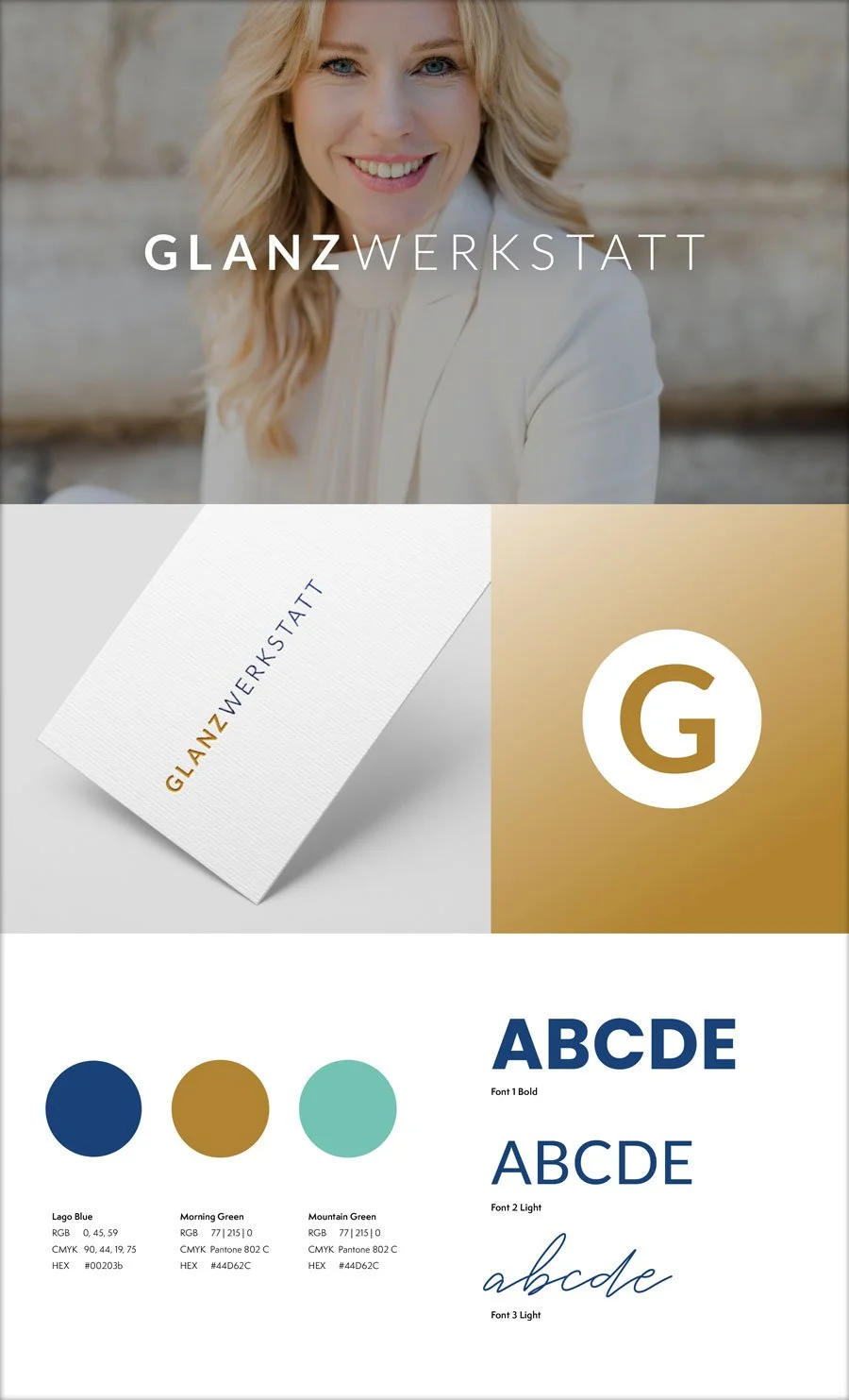 Brand Design für Coach Melanie Künzl von der Glanzwerkstatt