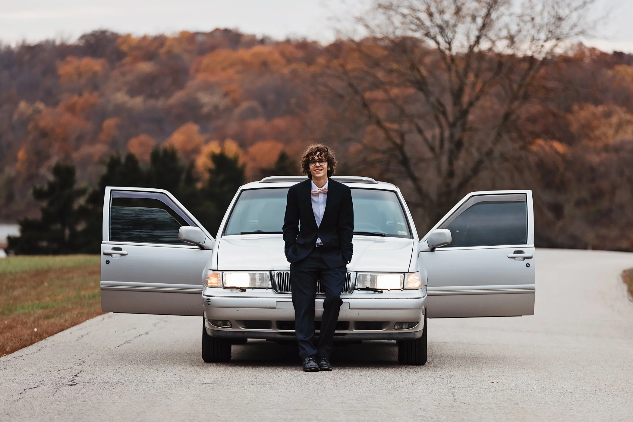Grant | Fall Senior Session in Lenexa