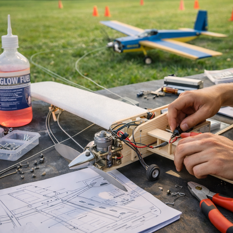 Week 3: Control Line Airplane Engineering (6/29–7/3)