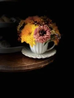 Flower Arranging Tea Party