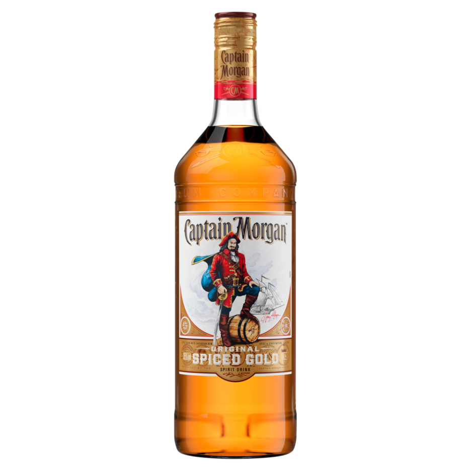 Captain Morgan Spiced Rum 1Ltr