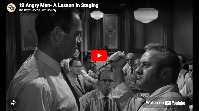 12 Angry Men - A Lesson in Staging