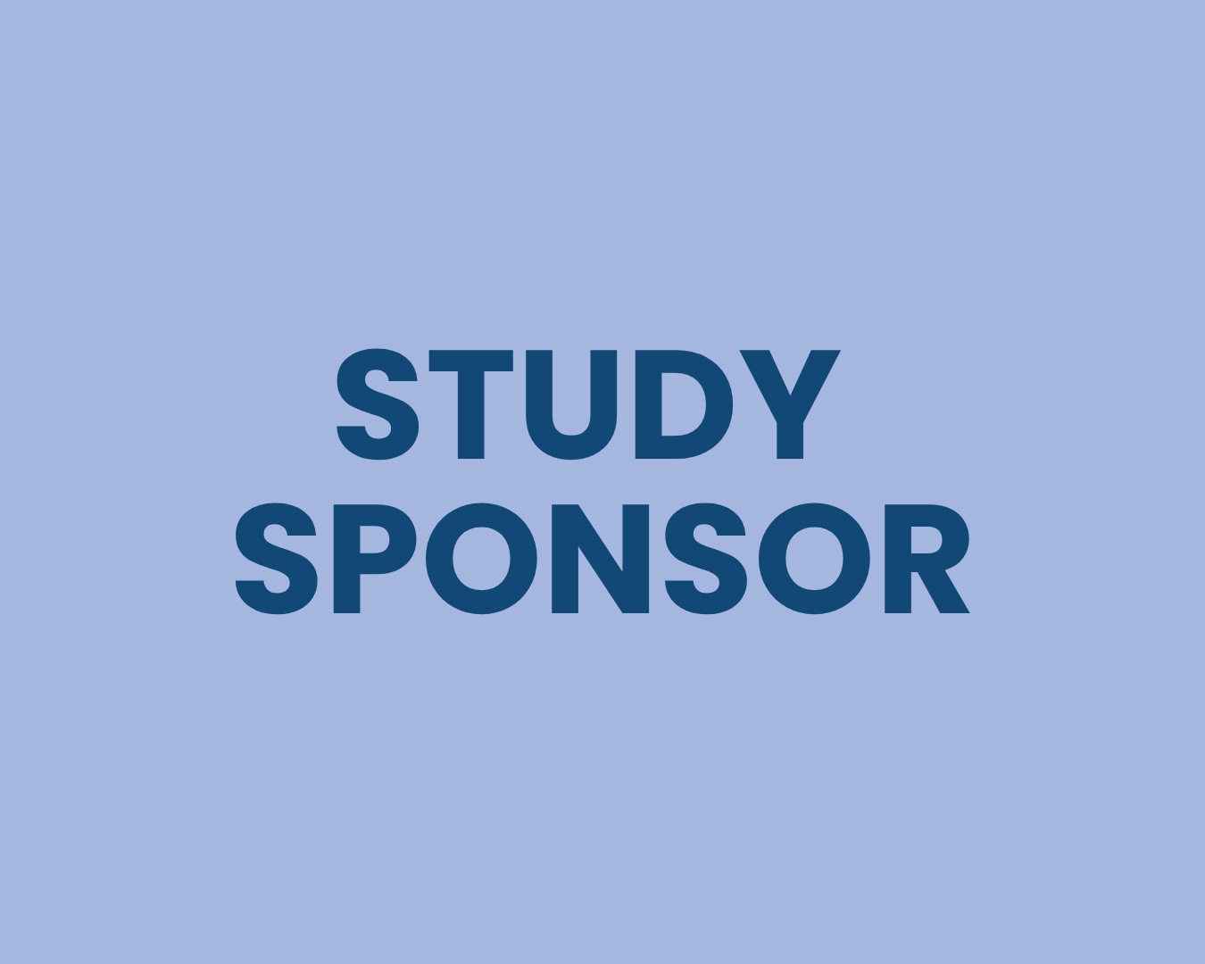 Study Sponsor