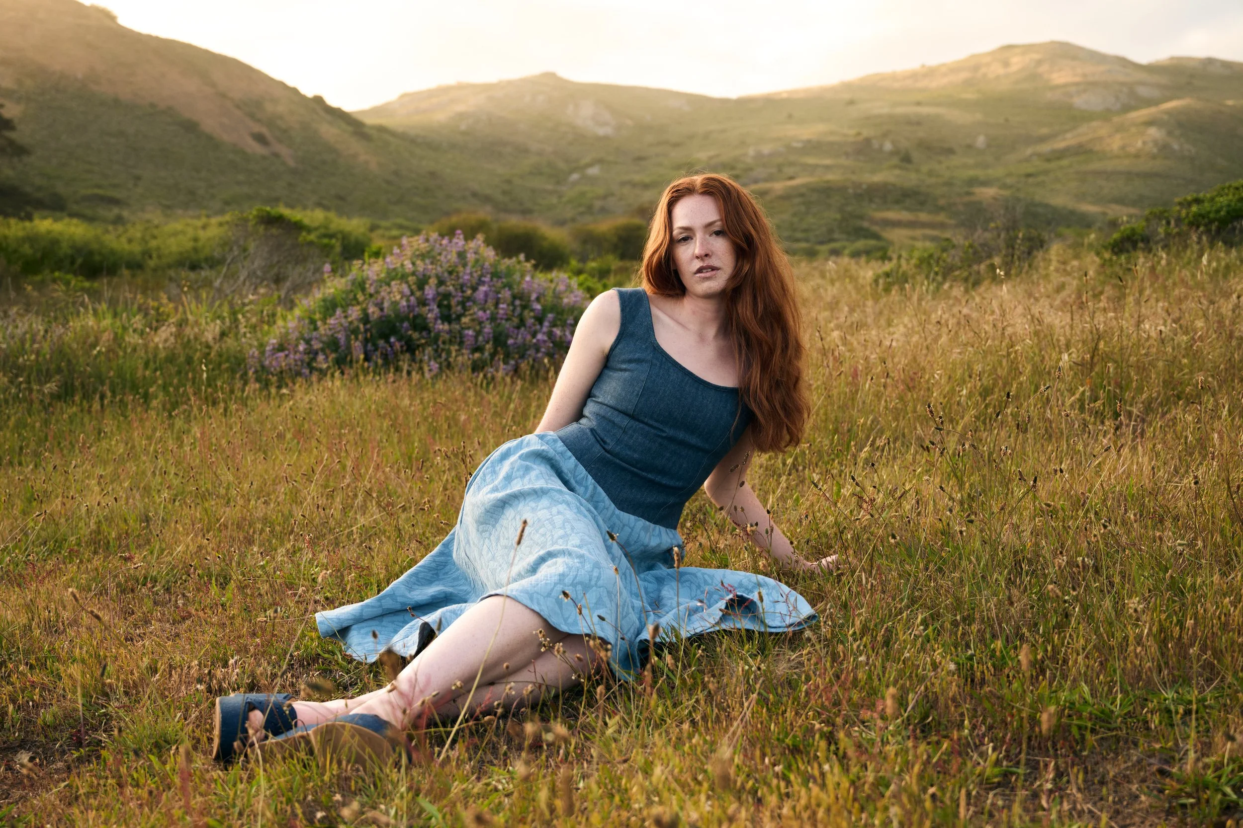 S/S26 Splendor in our Denim Corset Dress