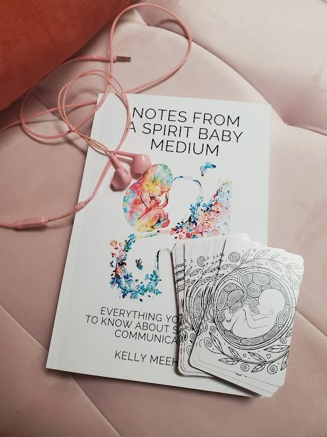 A book titled 'Notes from a Spirit Baby Medium' = https://www.newearthchildren.com/