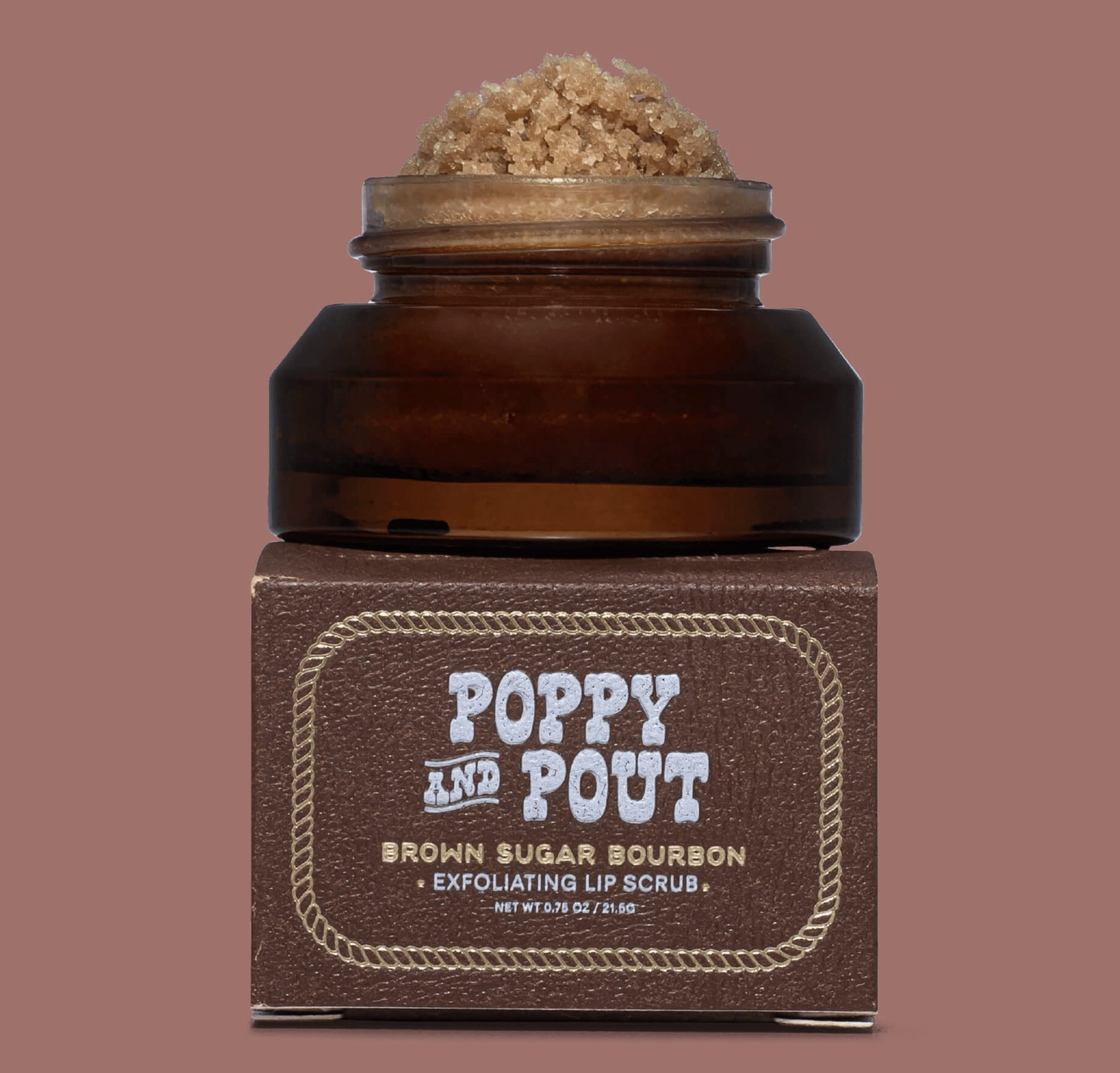 RHINESTONE RODEO Brown Sugar Bourbon Lip Scrub