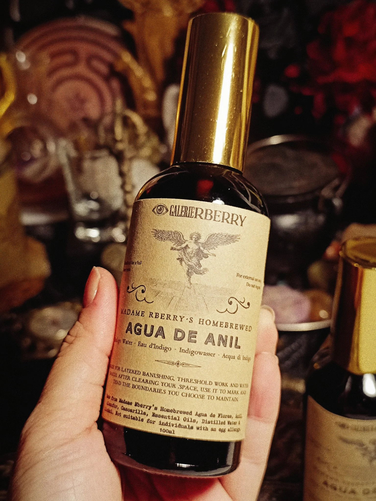 Madame Rberry's Homebrewed Agua de Anil | Indigo Water