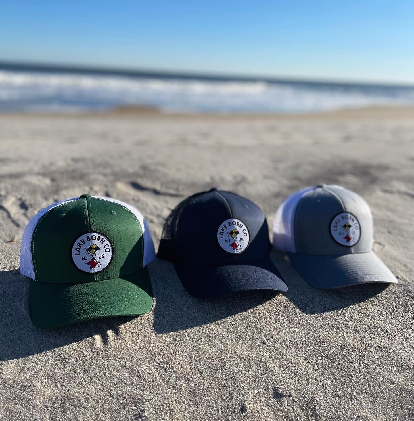 By the beach or by the lake, gear up for summer by repping LBC!

Trucker hats available for purchase at lakeborncoffee.com