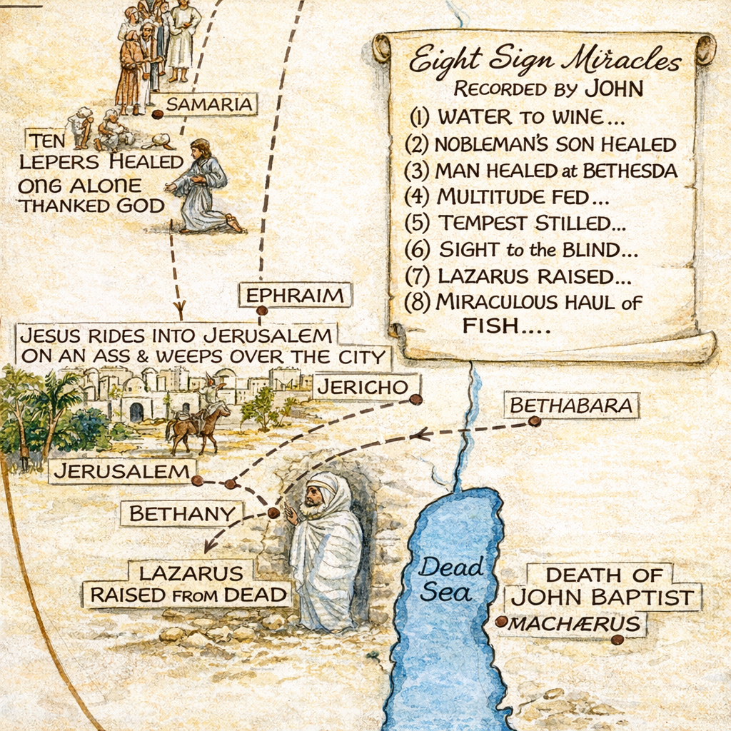 The Last Week of Jesus' Life