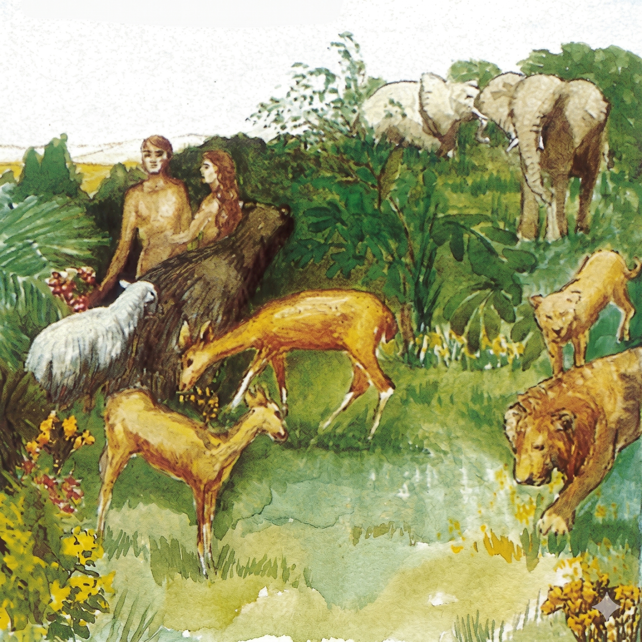 The Creation of Man and Woman