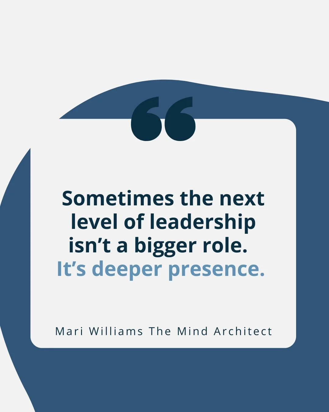#Leadershipdevelopment #Leadershipcoaching #Therapyforexecutives #Leadershiptherapy #Executivetherapy #Leadershipdevelopment #mariwilliamsthemindarchitect