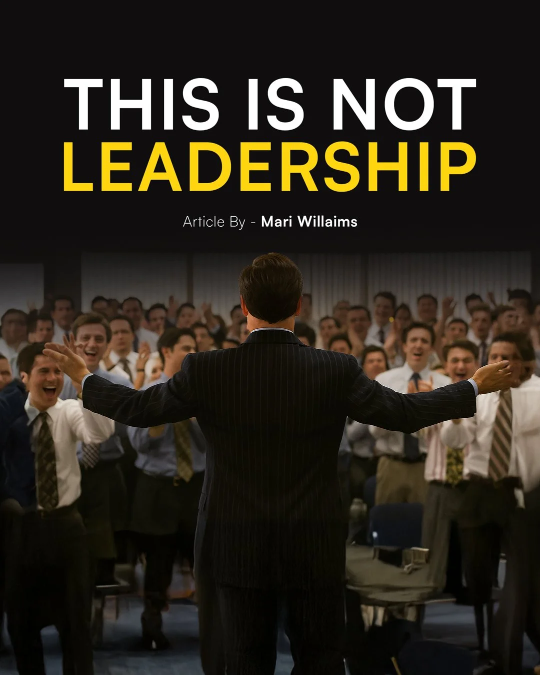 Most leaders don&rsquo;t realise this&hellip;
Dominance is one of the most emotionally expensive habits you can have.

For years, we&rsquo;ve been taught that the strongest person in the room is the one who speaks the loudest, decides the fastest and
