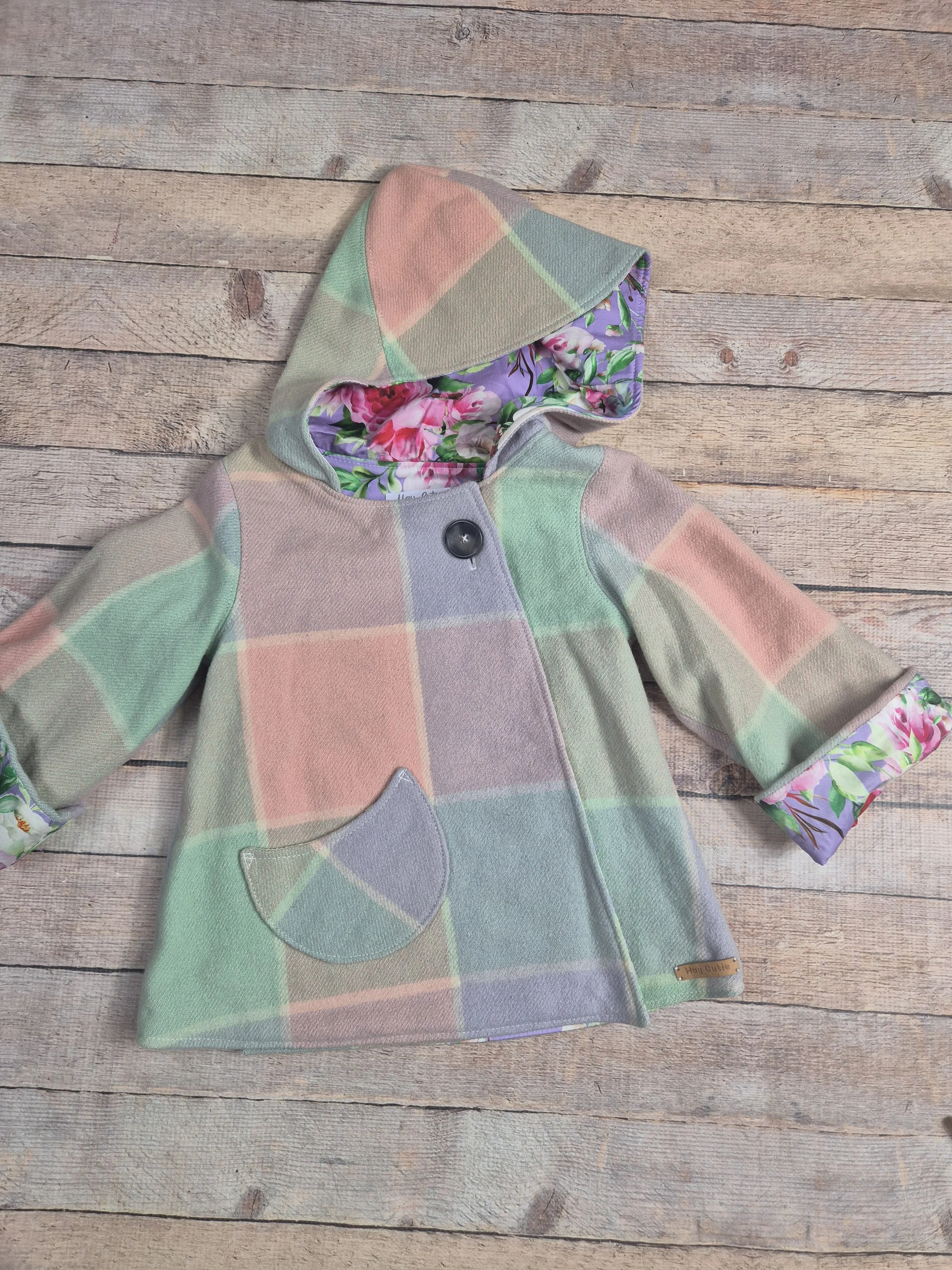 Size 3 wool Swing Jacket