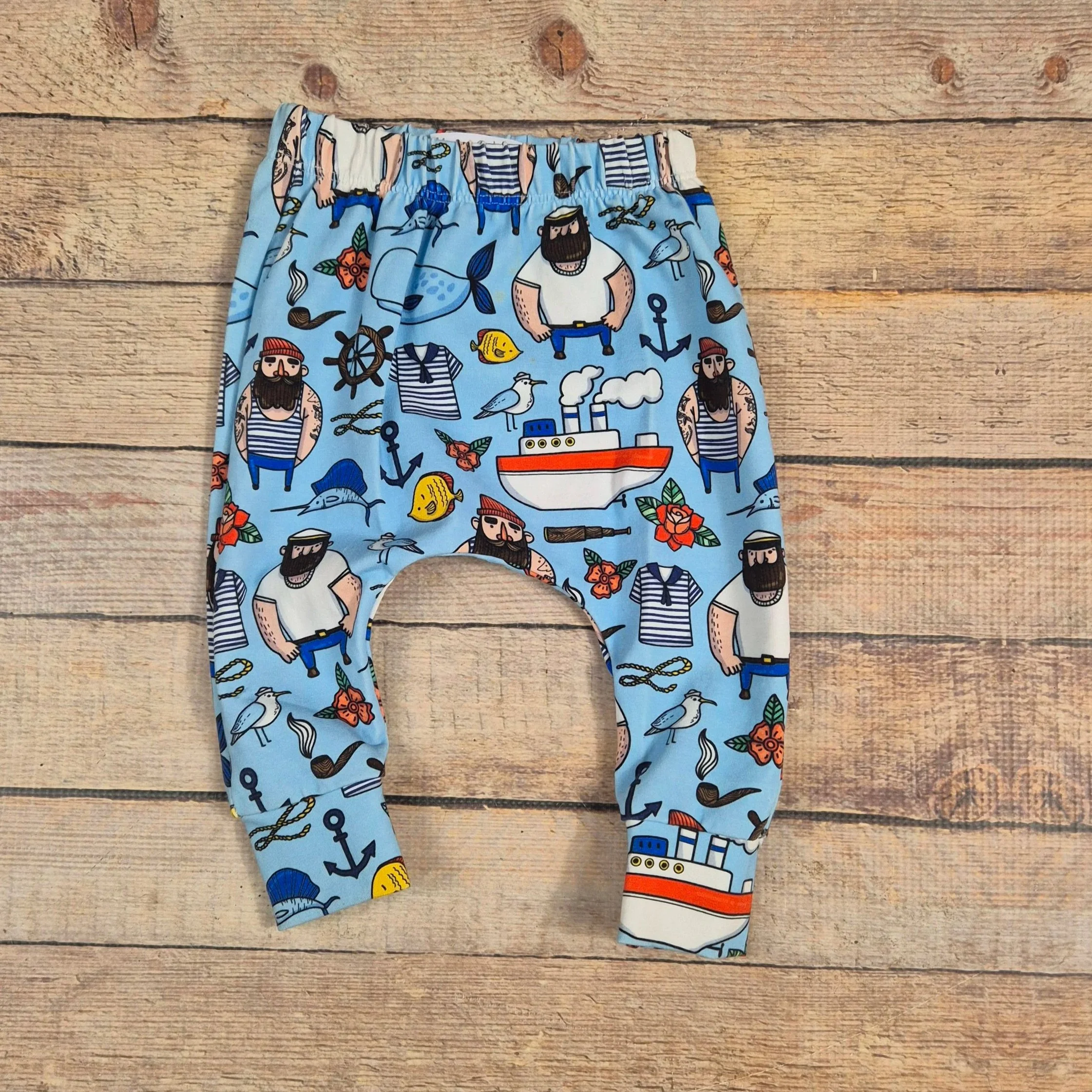 Size 000 Nautical Drop crotch harems