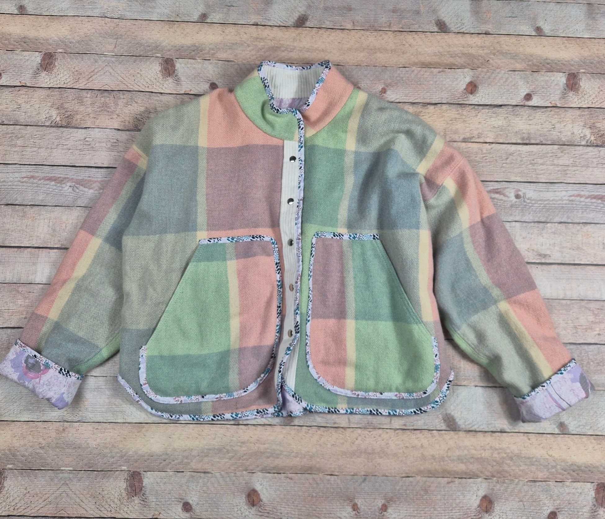 Ladys Boxy oversized  Jacket + size xLarge