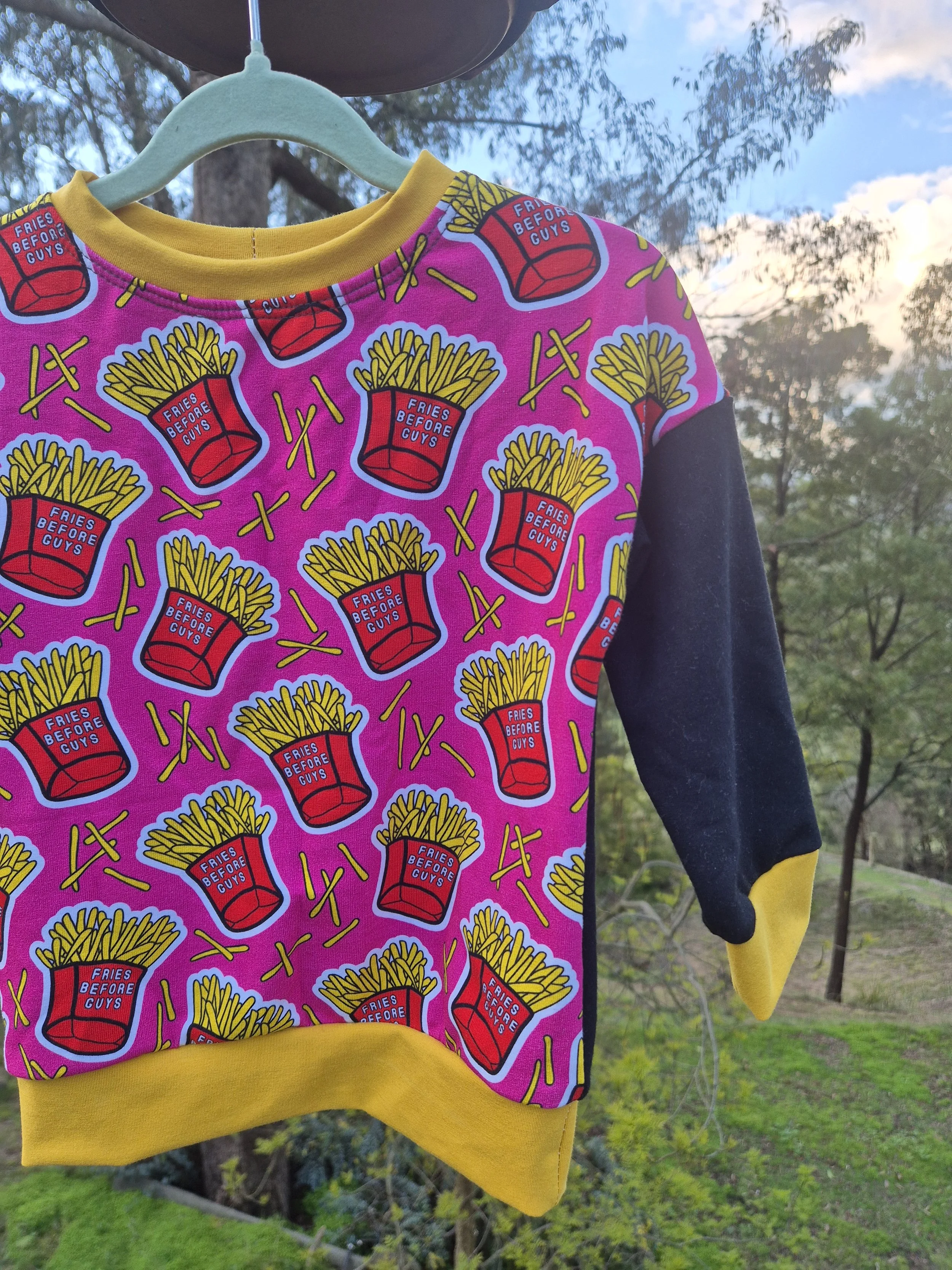 Fries before Guys Sweater