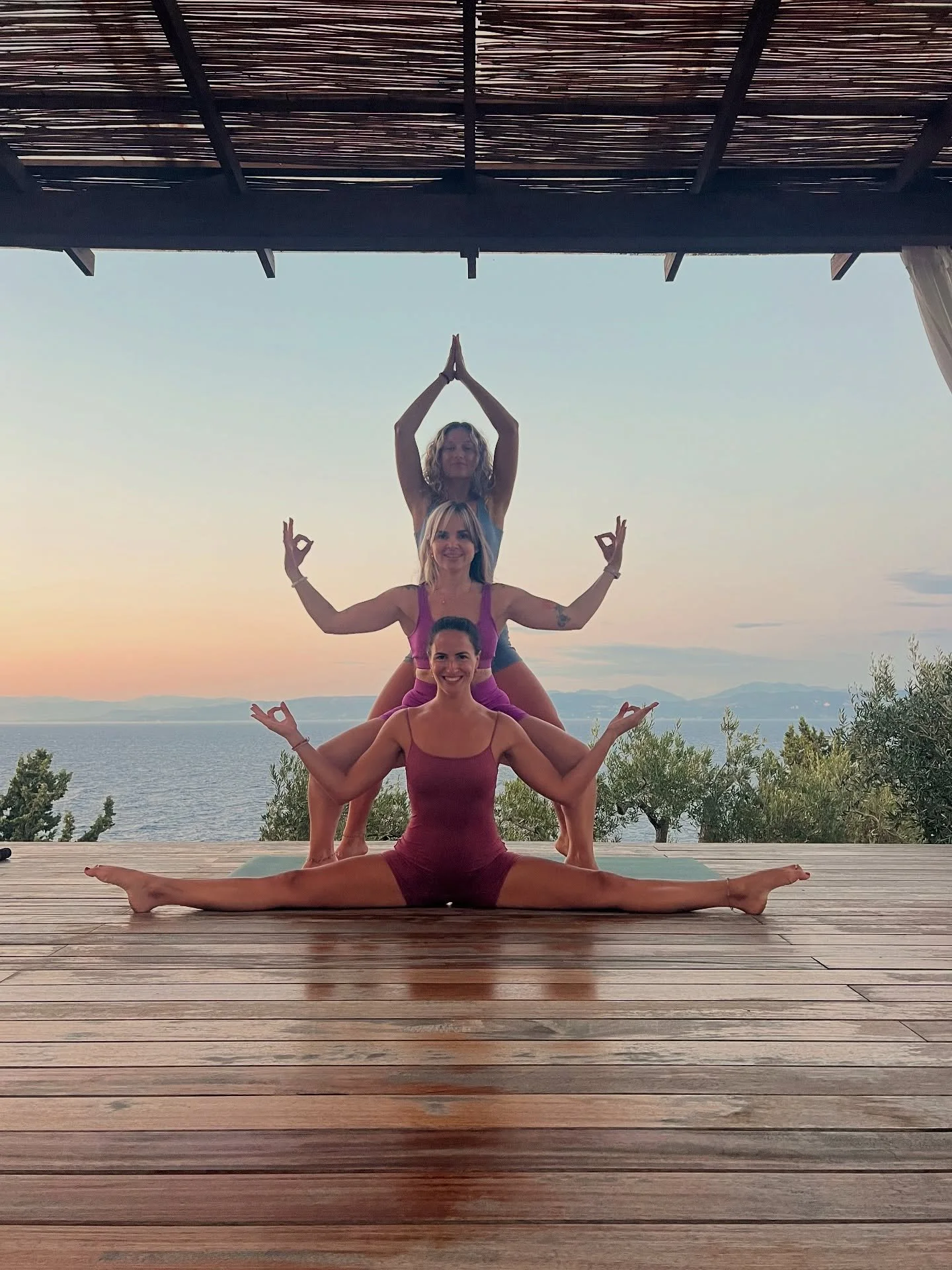 After class play. So grateful for the souls who bring their light (and balance!) to the Shala.

Do you practice solo or love sharing the mat with friends?