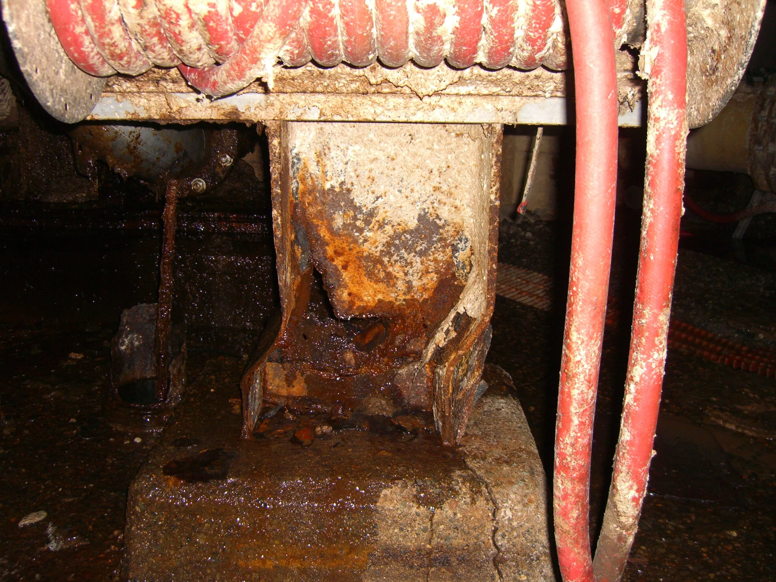 Paper Mill Column Corrosion and Collapse