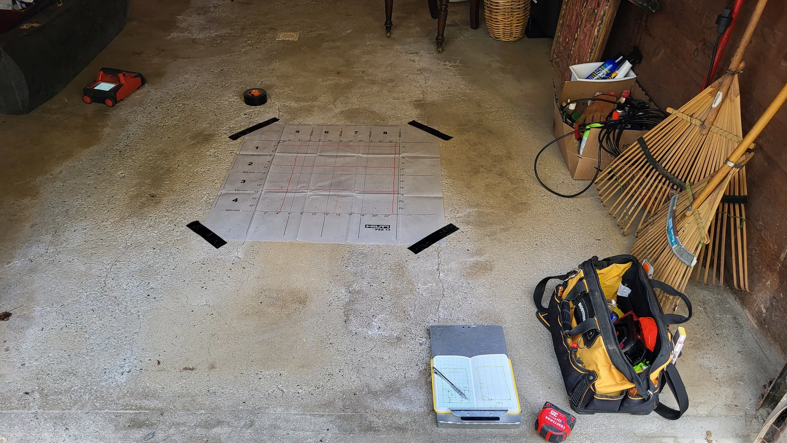 Evaluation of Residential Elevated Garage Slab